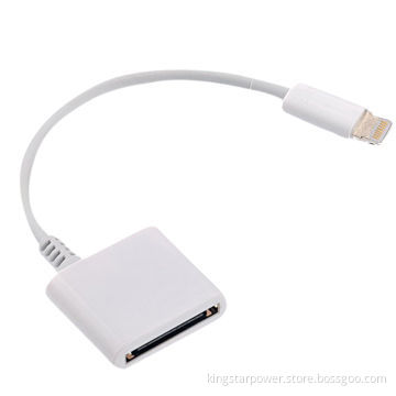 Two-in-one Lightning 8 Pin to 30 Pin Micro USB Charger Adapter Cable for iPhone 5/5S/5C, iPad mini